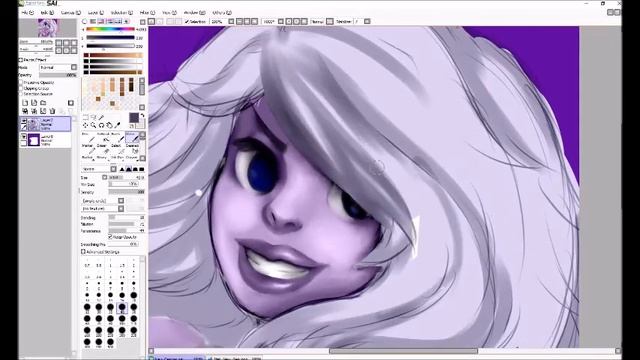 Speedpaint - [Amethyst] ♥ смотреть онлайн