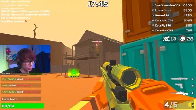 The *NEW* Best Browser FPS Game!? (Kour.io) смотреть онлайн