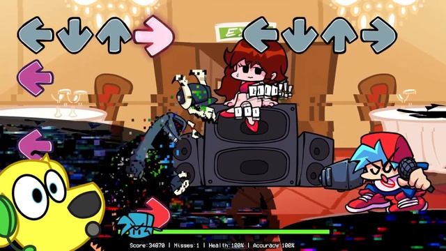 Friday Night Funkin MICKEY Vs TABI, OSWALD, MINNIE & Tabi PIBBY CORRUPTION... FNF Mods 116