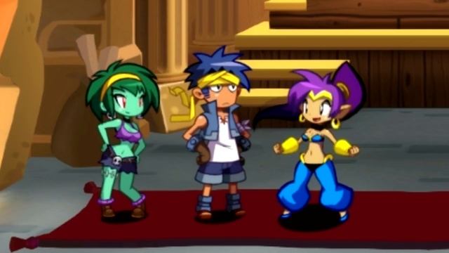 Shantae and Rottytops jam out while Bolo is unamused(Blue Version) смотреть онлайн