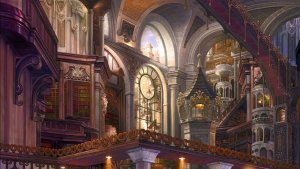 Relax video 35 / Hogwarts Library