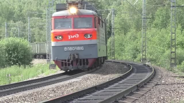 Поезда России (летний сборник поездов РЖД) - 32 поезда в 1 видео | Сибирь смотреть онлайн