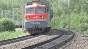 Поезда России (летний сборник поездов РЖД) - 32 поезда в 1 видео | Сибирь