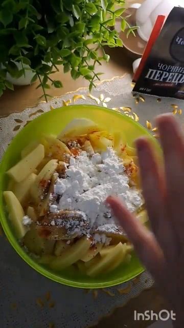 Картошка фри дома на сковороде🤗. #shorts