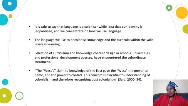 Babalwa Mazingisa- Art of selection in decolonising knowledge and curricula for Africa we desire. смотреть онлайн
