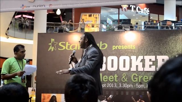 Booker T Meet & Greet at Bugis+ - Booker T Speaks смотреть онлайн