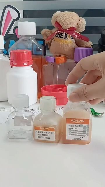 Globe Kang Fetal Bovine Serum 50ml 20ml samples for cell culture #cellculture #fetalbovineserum смотреть онлайн