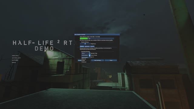 Half Life 2 RTX Demo - Лучи, мыло, темнота, просадки, смэрть) смотреть онлайн