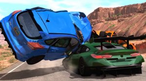 РЕАЛЬНЫЙ ШАНС ВЫЖИТЬ! ЖЕСТЬ!  Самые жестокие аварии!  Узнай, кто самый прочный?  #27! | BeamNG Drive