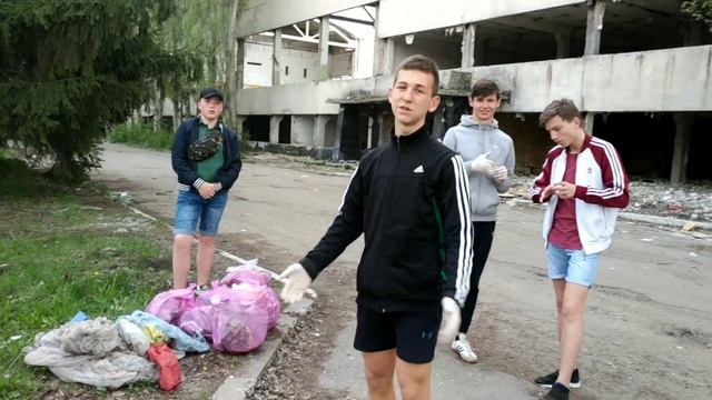 УБОРКА ТЕРРИТОРИИ ПАРКА ШОК УБРАЛИ ВЕСЬ ПАРК !!!! смотреть онлайн