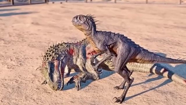SCORPIONS REX - The most bloodthirsty dinosaur (Dinosaurs Battle) - Jurassic WorldEvolution 2 смотреть онлайн