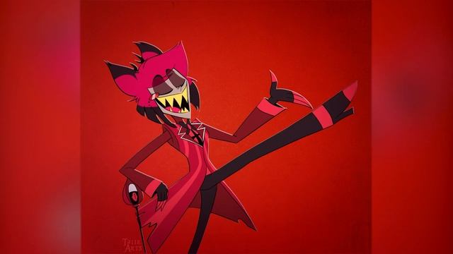 Hazbin Hotel - "Stayed gone" Alastor Fan Animation смотреть онлайн
