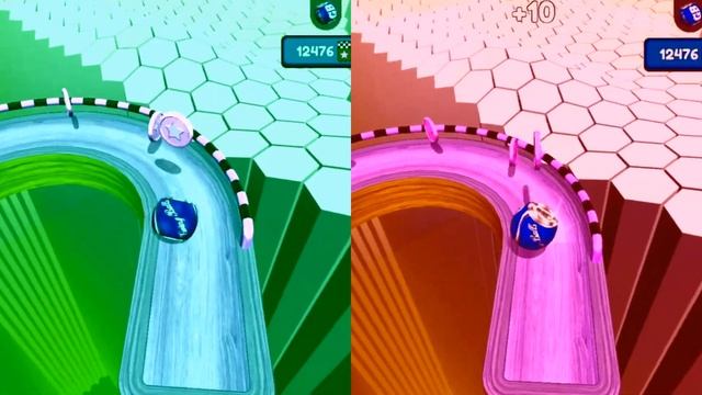 Going Balls VS Color Ball VS Reversed Balls SpeedRun Gameplay iOS Android New Update 6877 смотреть онлайн