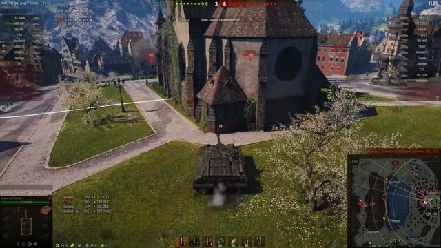 T95 - WALKING CASTLE - World of Tanks Gameplay смотреть онлайн