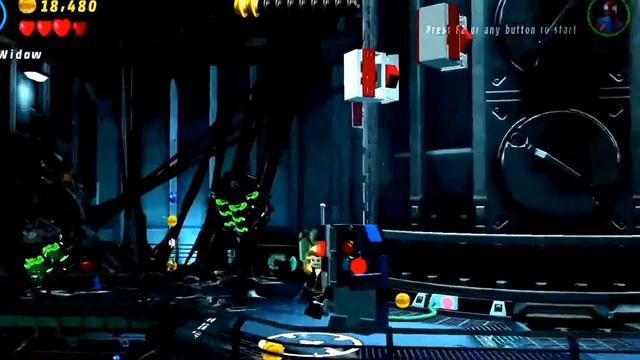 LEGO Marvel Super Heroes 3D The Movie Game 3 Hawk Eye, Black Widow, Spiderman смотреть онлайн