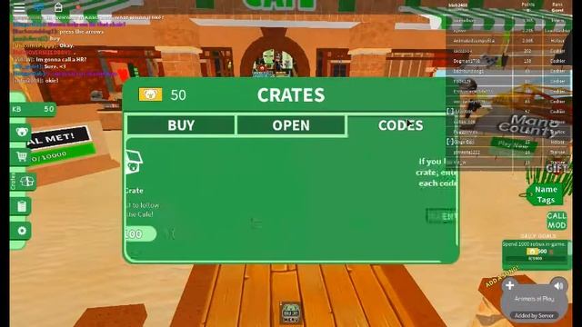 Roblox Koala Cafe 🌴 (1 code) смотреть онлайн