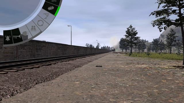 Steam engine passing camera in trainz 3 смотреть онлайн