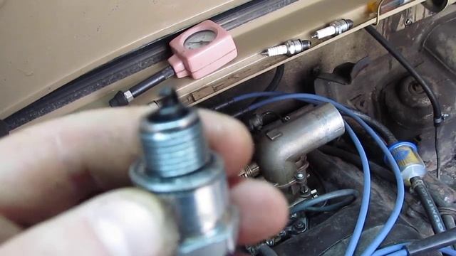 Zaz 968M, The right side of the cylinders is not working - General overview (1) смотреть онлайн