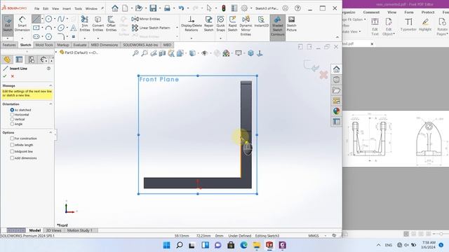 SolidWorks 2024 Tutorial - 3D Modeling for beginner EP.19 смотреть онлайн