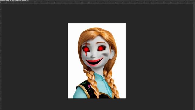 Frozen Anna As Annabelle (Art) Halloween | Horror | Monster Version | frozen 2, frozen 3 смотреть онлайн