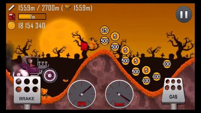 Hill Climb Racing NUCLEAR PLANT / HAUNTED / HOT ROD GamePlay HD смотреть онлайн