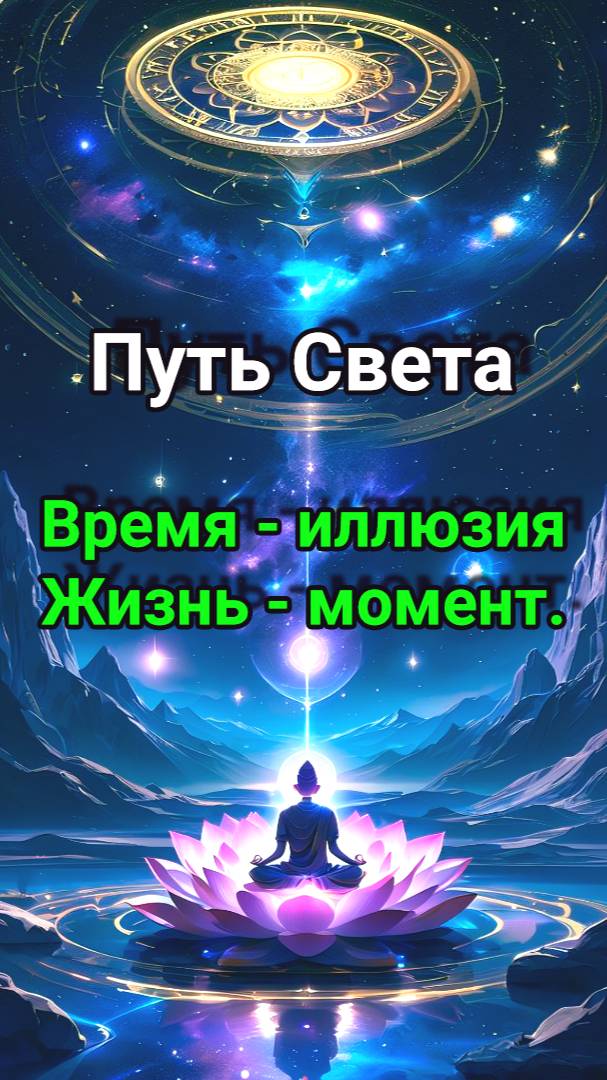 Время - иллюзия. Жизнь - момент. смотреть онлайн