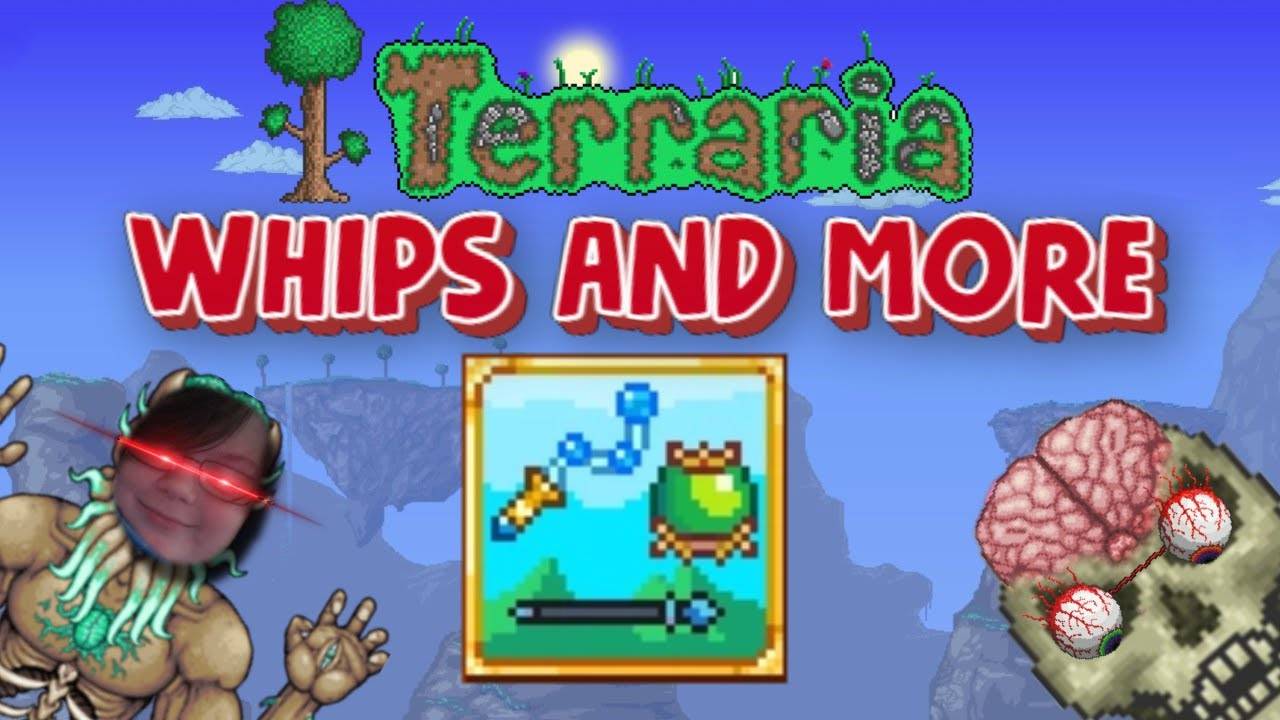 НОВЫЕ КНУТЫ И НОВЫЙ КЛАСС! ОБЗОР МОДА WHIPS AND MORE! #террария смотреть онлайн