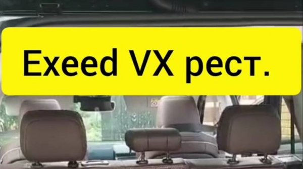 3D коврики в Exeed Vx из эко кожи