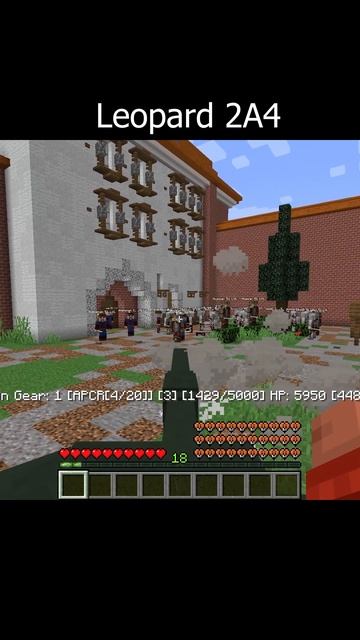 Minecraft - MCPF Mod - Leopard 2A4 смотреть онлайн