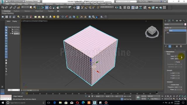 How to Create Earth Quake in 3ds max | Noise Modifier | Perspective Line смотреть онлайн