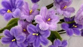 Букет цветов из синельной проволоки смотреть онлайн