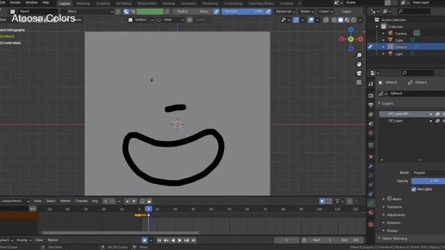 Auto Lip-sync In Blender (grease Pencil)