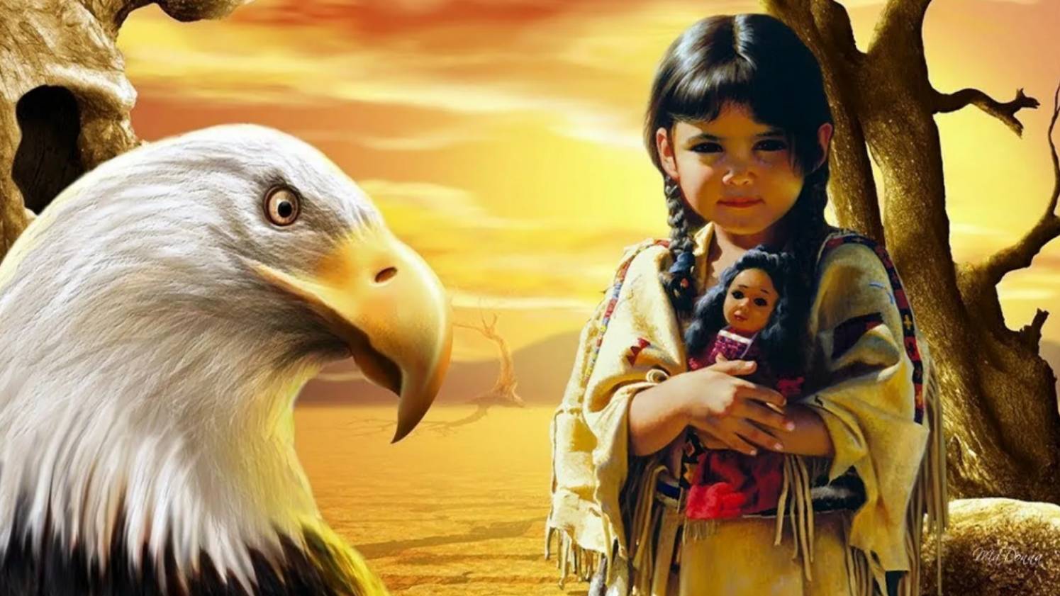 Этническая музыка индейцев - бамбуковая флейта смотреть онлайн