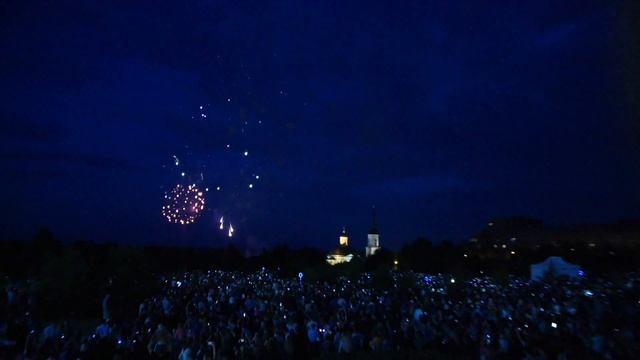 Череповец. Салют на день металлурга смотреть онлайн