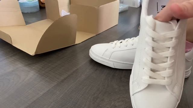 UNBOXING ZALORA | MANGO WHITE LACE BASIC SNEAKER | @susxnms смотреть онлайн