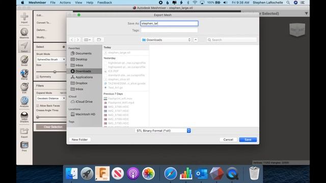 How to Reduce a Model's File Size in Meshmixer смотреть онлайн