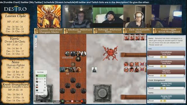 Destro Session 21 [Season Finale] - Part 5 (Dungeons & Dragons) смотреть онлайн