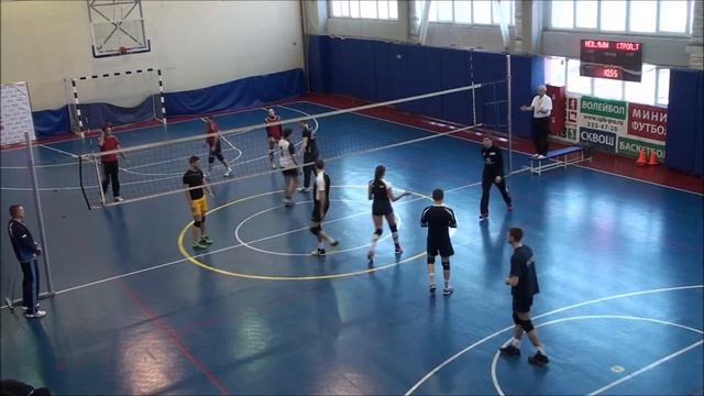 Розовая Пантера - Стройпроект (2:0) RUTURNIR, Волейбол, Новогодний смешанный турнир, 05.01.2016 смотреть онлайн