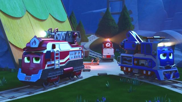 Flicker’s First Shooting Star 💫 | Mighty Express Minis + More Cartoons for Kids смотреть онлайн