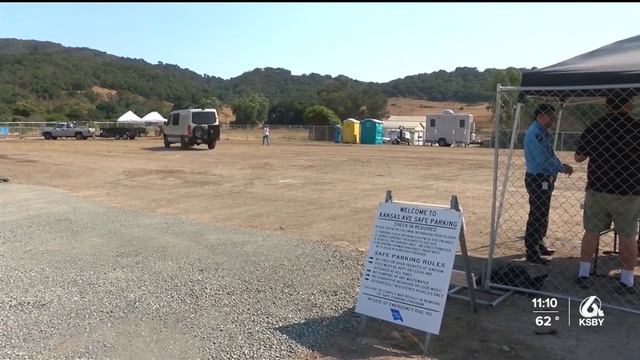 Safe parking lot for people who live in their cars opens in San Luis Obispo смотреть онлайн