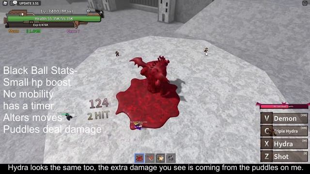 King Legacy Venom Showcase