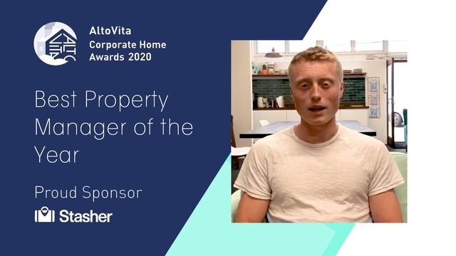 Introducing our Corporate Home Awards sponsor for the best property manager of the year, Stasher смотреть онлайн