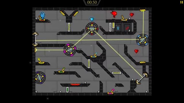 Fireboy and Watergirl 4: The Crystal Temple | Full Game Walkthrough смотреть онлайн