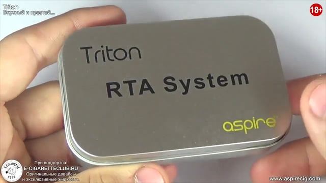 Обзор Triton tank + RTA build смотреть онлайн