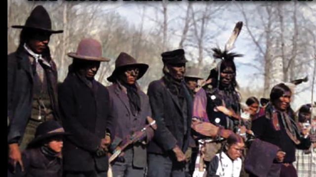 PART #22 - Real American Indian Photos Colorized For The First Time Ever ! / Indigenous Flute Music смотреть онлайн