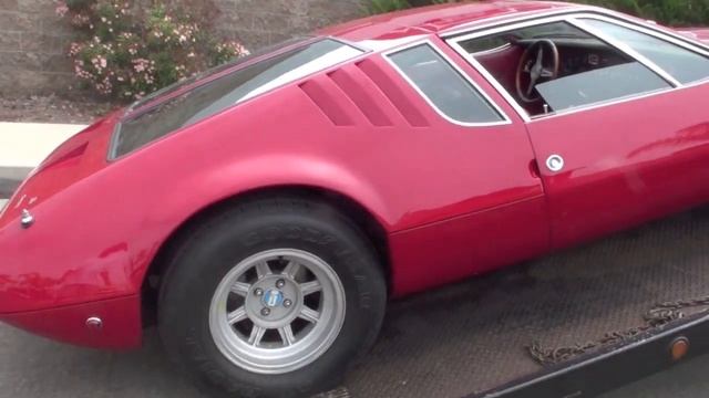 1969 De Tomaso Mangusta Delivery
