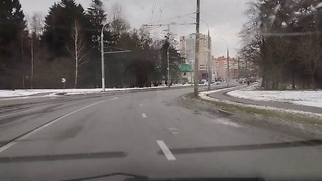 Минск.Чайлытко, Горецкого.Уборка снега.