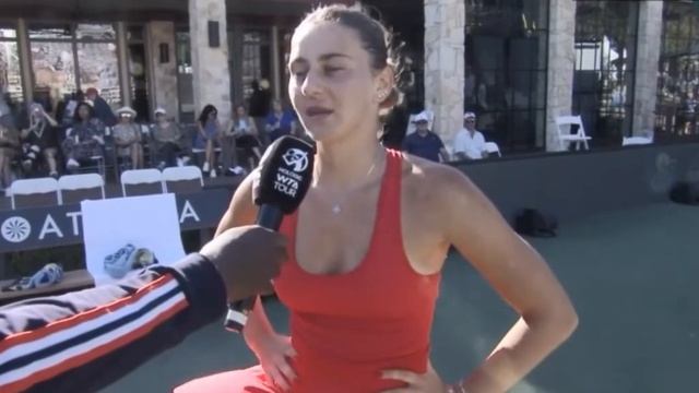 Marta Kostyuk Post - Match Interview 🔥🔥