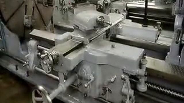 Pre-Owned 34/60 x 96/164 Leblond NI Sliding Gap Lathe смотреть онлайн