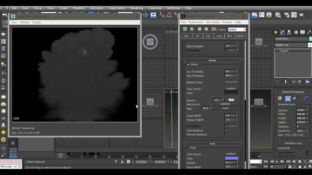 3ds max fumefx explosion tutorial смотреть онлайн